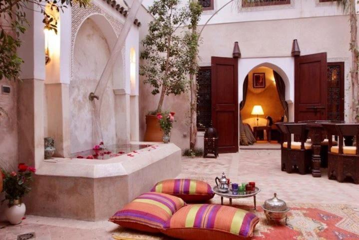 Riad Dar Rania Marrakech Medina Jemaa El Fna Marrakesh Buitenkant foto